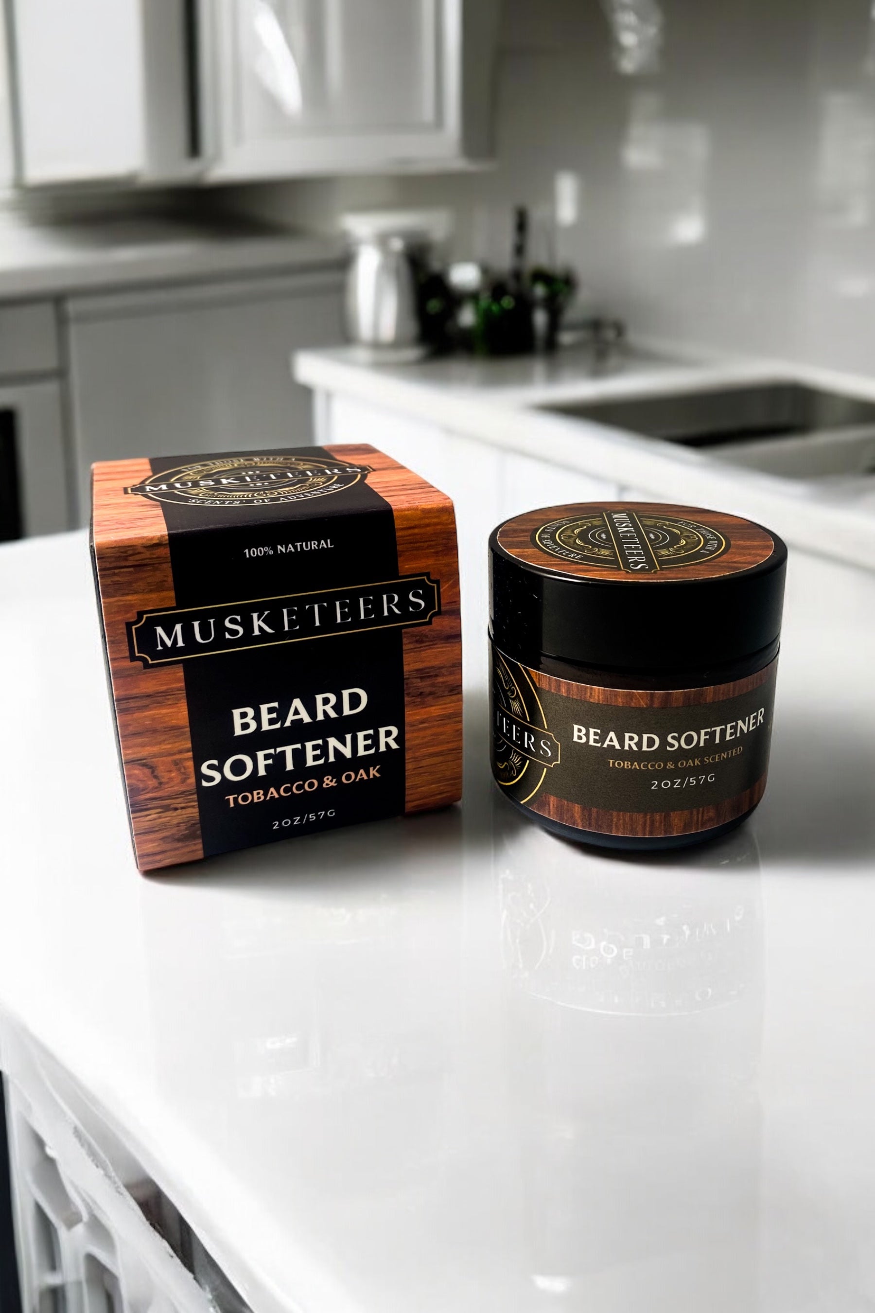 Beard Softener - Tobacco & Oak Scented (Set of 5)