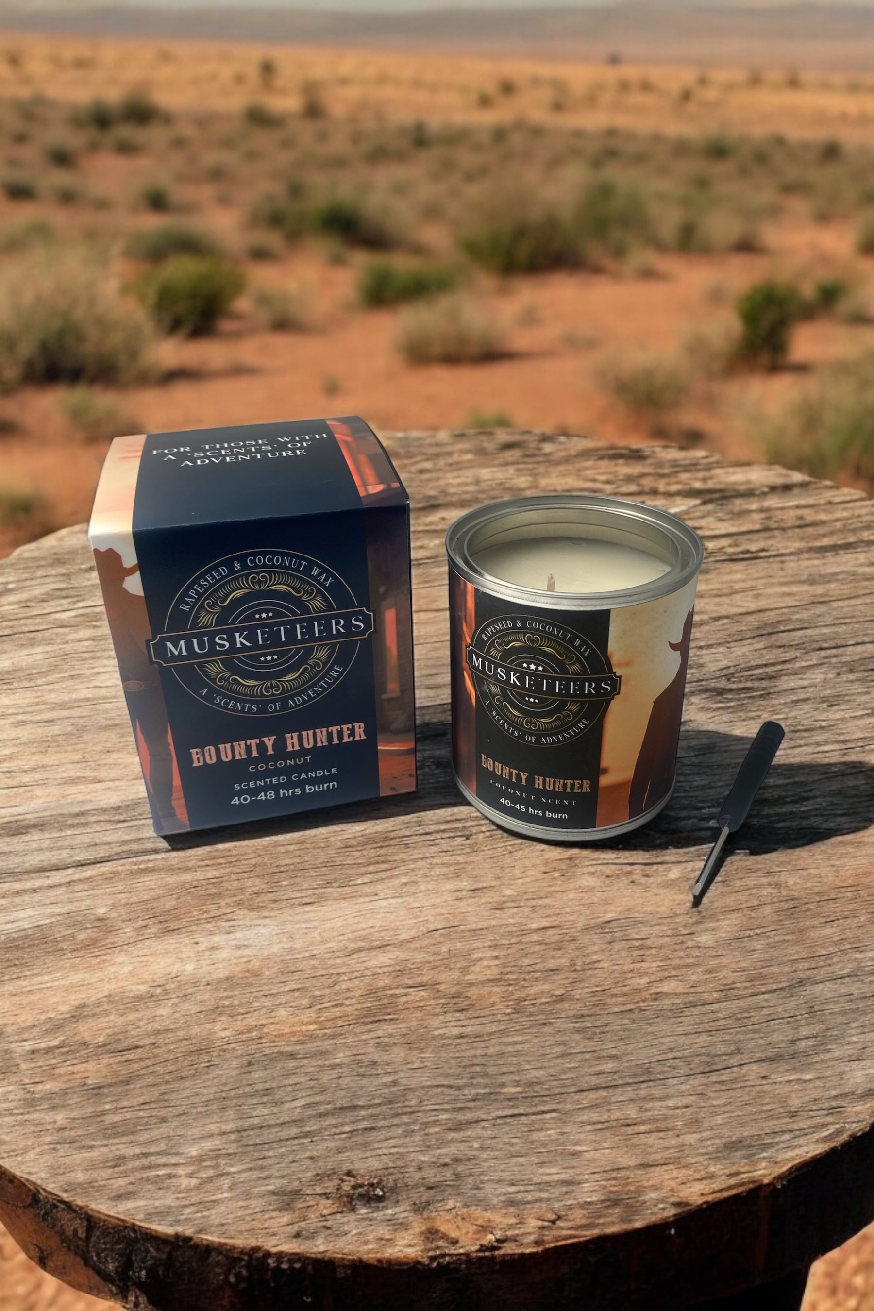 Bounty Hunter - Coconut Scented Candle (Wholesale)