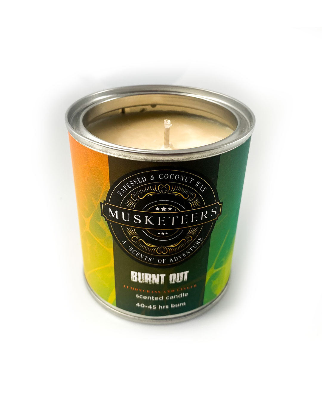 Burnt Out - Lemongrass/Ginger Candle (Wholesale)