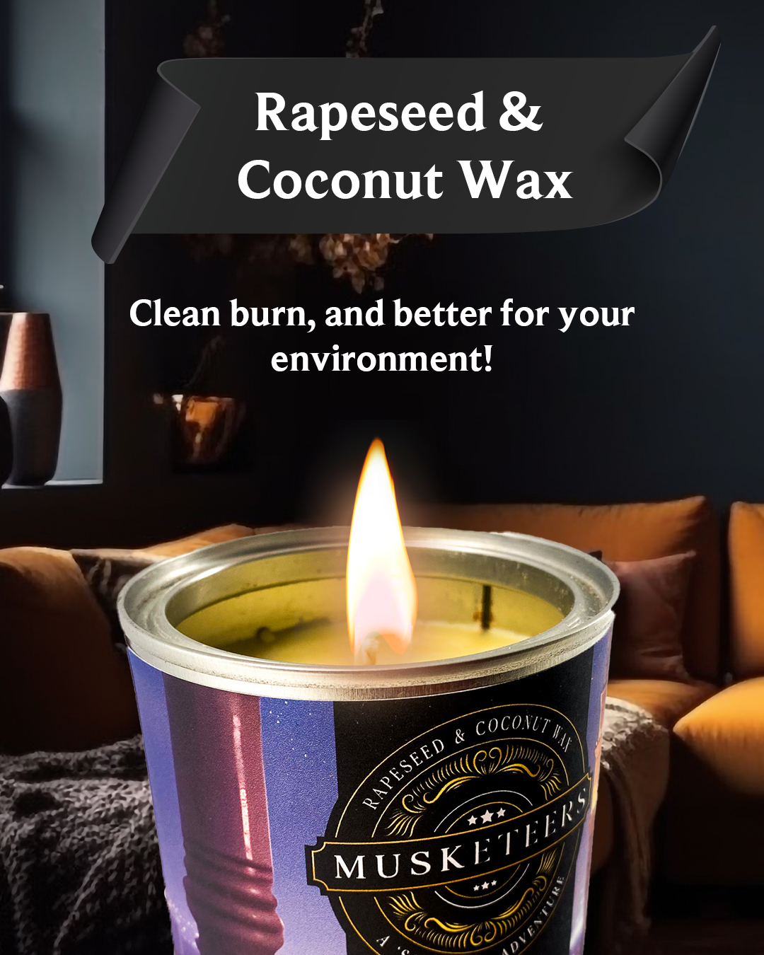 Bounty Hunter - Coconut Scented Candle