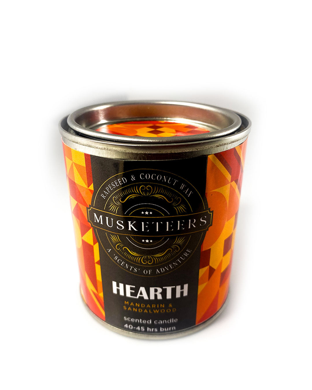 Hearth - Mandarin & Sandalwood Scented Candle